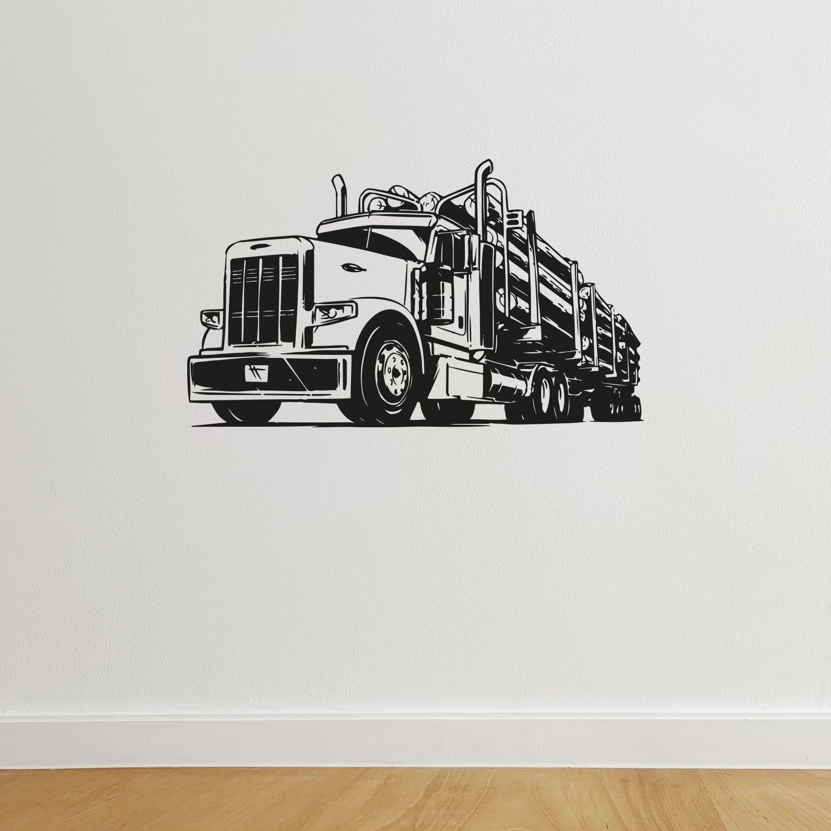 Monster Truck Toy Cars Wall Decal - 20x30 Inch Vinyl Sticker for Kids Room, Nursery, Bedroom & Kindergarten Decor - Fun Vehicle Art for Boys & Girls - Perfect for Home, Playroom & Classroom Wall Decor