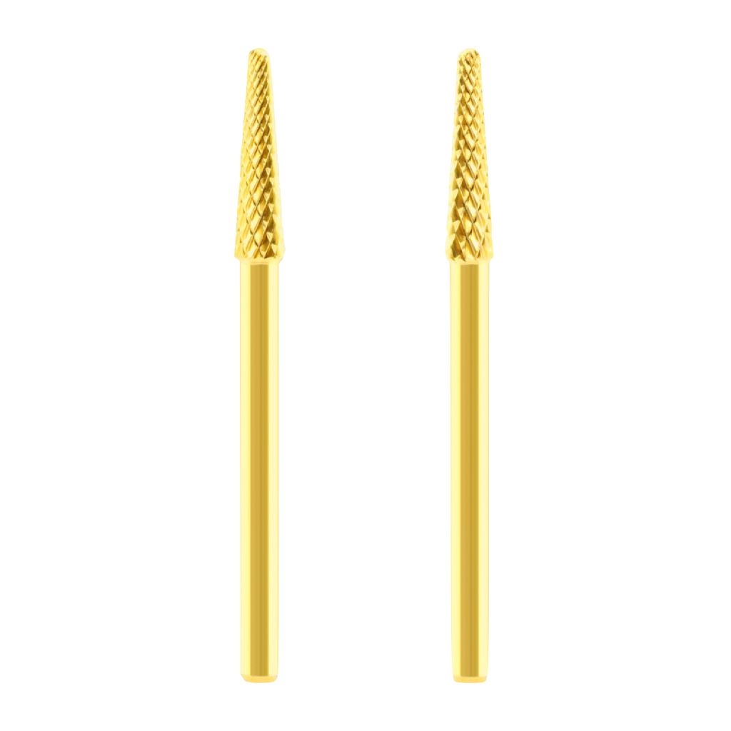 Professional Tapered Small Cone Tungsten Carbide Nail Drill Bit for Manicure & Pedicure - Perfect for Nail Salons, DIY Home Grooming & Professional Nail Technicians