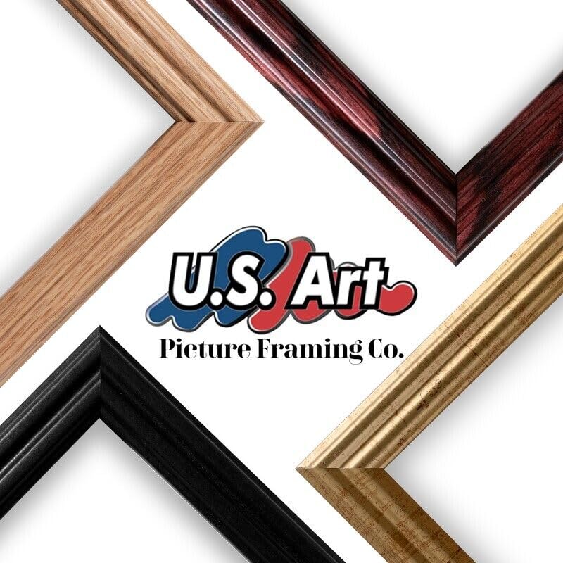 9x30 Natural Oak 0.75 Inch Wooden Photo Frame - Wall Art for Living Room, Bedroom & Office Decor - Perfect for Certificates, Puzzles, Documents & Personalized Gifts - Rustic Home Decor for Weddings, Anniversaries & Family Photos