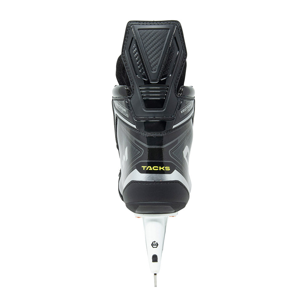 CCM Tacks Vector Plus 2024 Senior Ice Hockey Skates - Professional Performance Skates for Men & Women - Perfect for Competitive Games & Ice Rink Training
