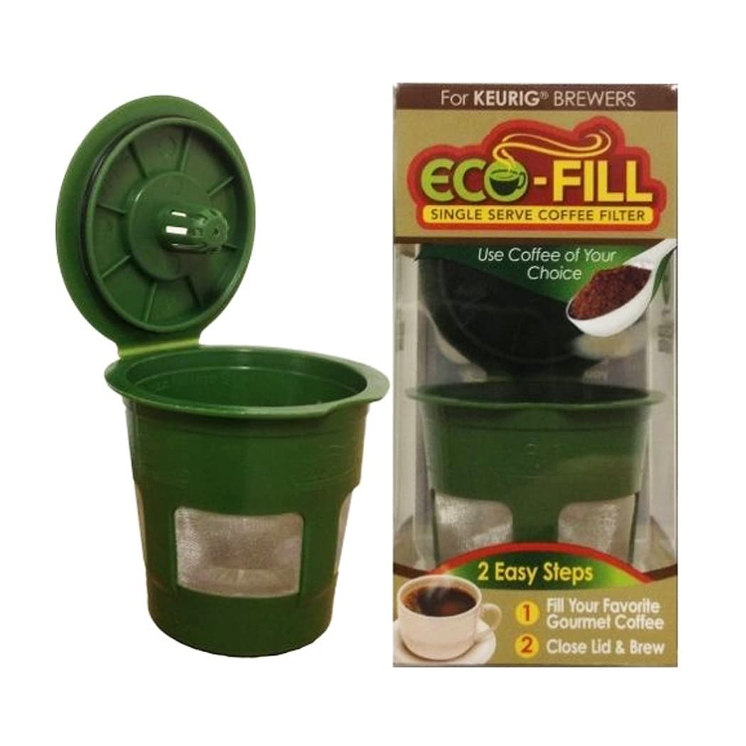 Eco-Friendly Refillable Coffee Pods for Keurig K-Cup Brewers - Reusable Single Serve Capsules (3 Pack) - Perfect for Home, Office & Travel Use