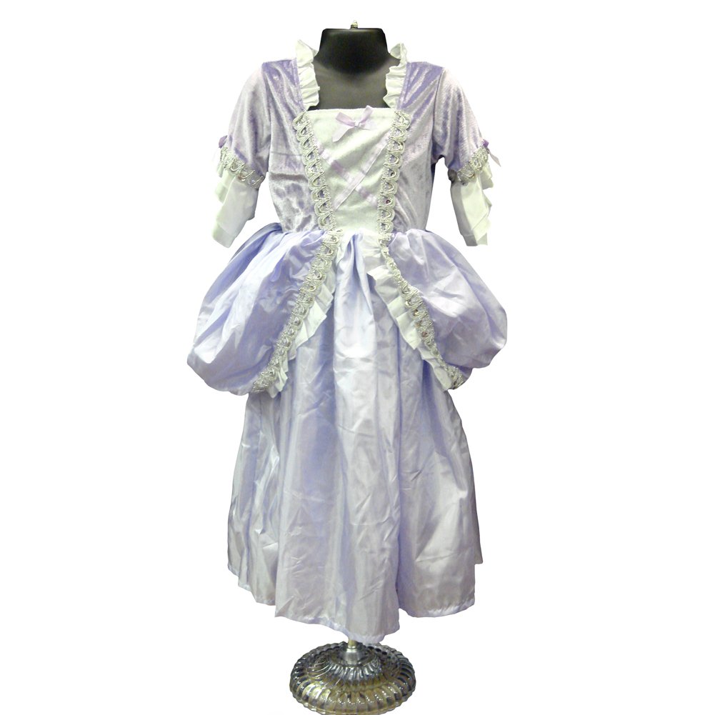 Girls Special Little Queen Dress Up Costume - High Quality Princess Costume for Kids Birthday Party & Halloween