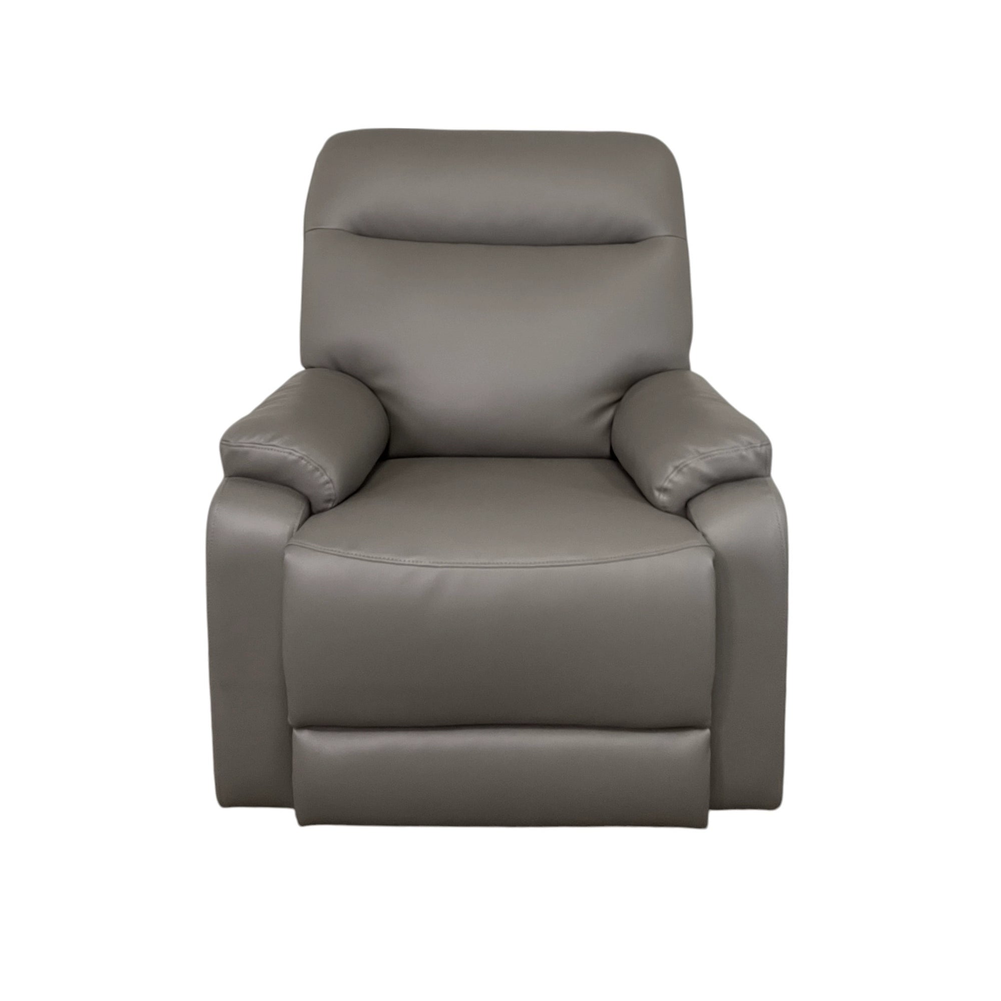 Zeus Recliner Armchair - Premium PU Leather Reclining Chair with Cup Holder & Massage Function for Living Room, Home Theater, and Office Relaxation
