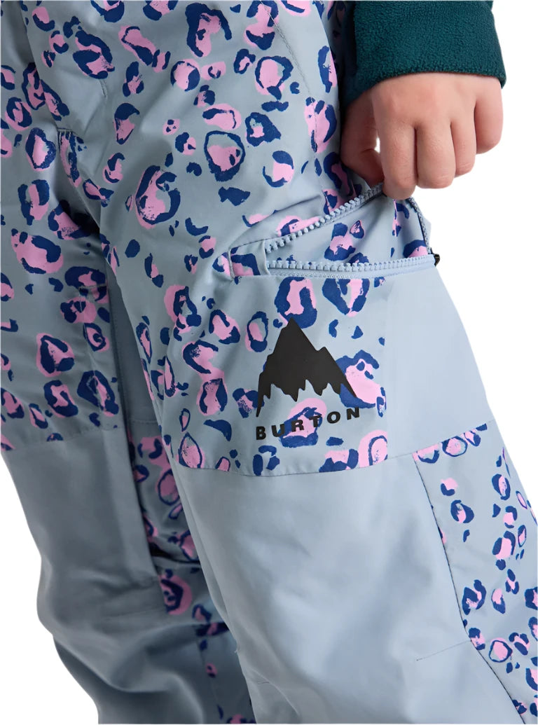 Burton Junior's Skylar 2L Waterproof Snow Pants for Kids 2025 - Warm Winter Skiing & Snowboarding Gear for Boys & Girls