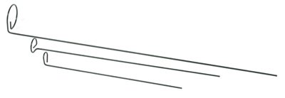 Panacea Products 89325 18 Inch Green 1-1/4 Inch Single Loop Plant Support Stakes - Pack of 144 - Perfect for Tomato, Vine and Flower Support in Gardens & Greenhouses