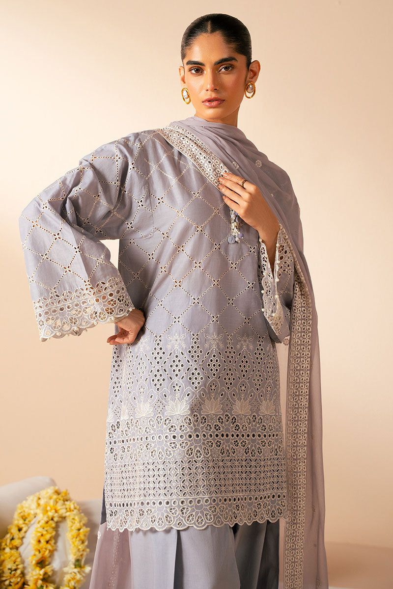 LAVENDER AURA 3PC CHIKANKARI SUIT | Hand Embroidered Cotton Kurta Set | Traditional Indian Ethnic Wear for Women | Perfect for Weddings, Festivals & Special Occasions