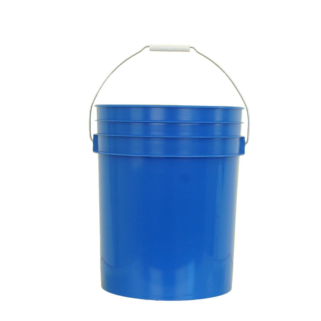 World Enterprises Round Bucket - Durable Plastic Storage Container with Handle for Home, Office & Garden Organization