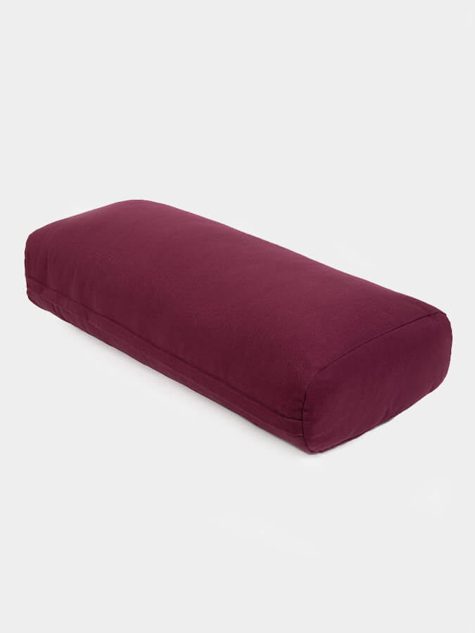 Premium Yoga Bolster Cushion - Lightweight Rectangular Meditation Pillow for Yoga Studio, Home Practice & Relaxation - Ideal for Yin Yoga, Restorative Poses & Stress Relief