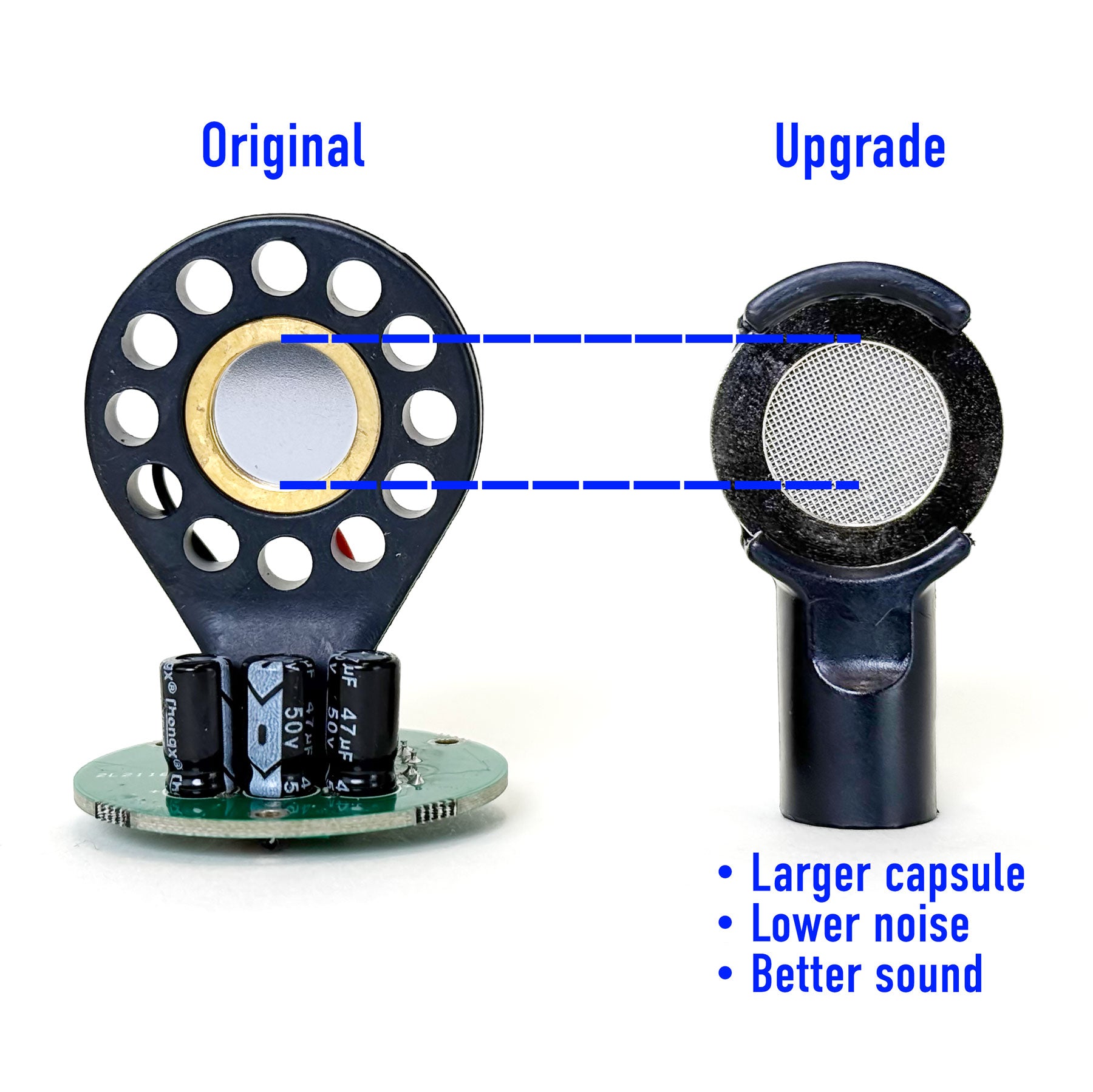 CM1800 Professional Microphone Mod Kit for Streaming, Podcasting & Gaming - High-Quality Audio Upgrade for Content Creators