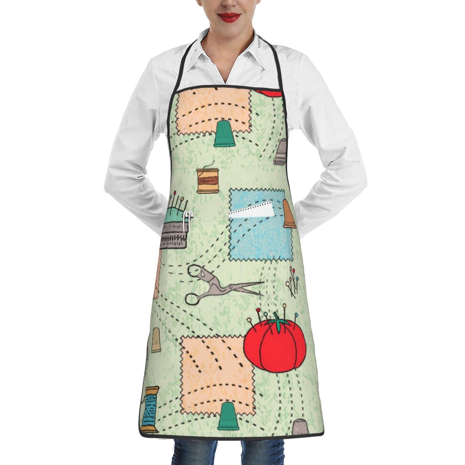 Waterproof Kitchen Apron with Pocket - BBQ & Cooking Essentials