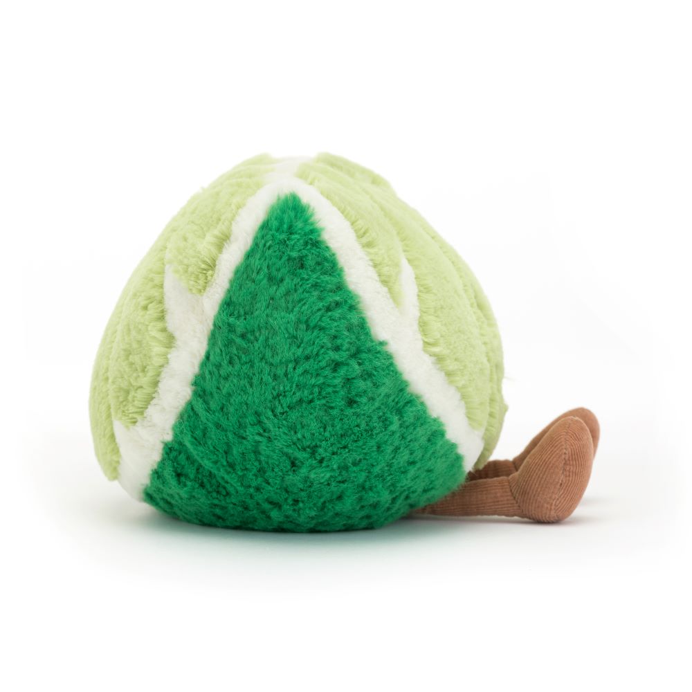 Funny Amuseable Slice of Lime Plush Toy - Cute Citrus Fruit Pillow for Home Decor, Gift & Stress Relief