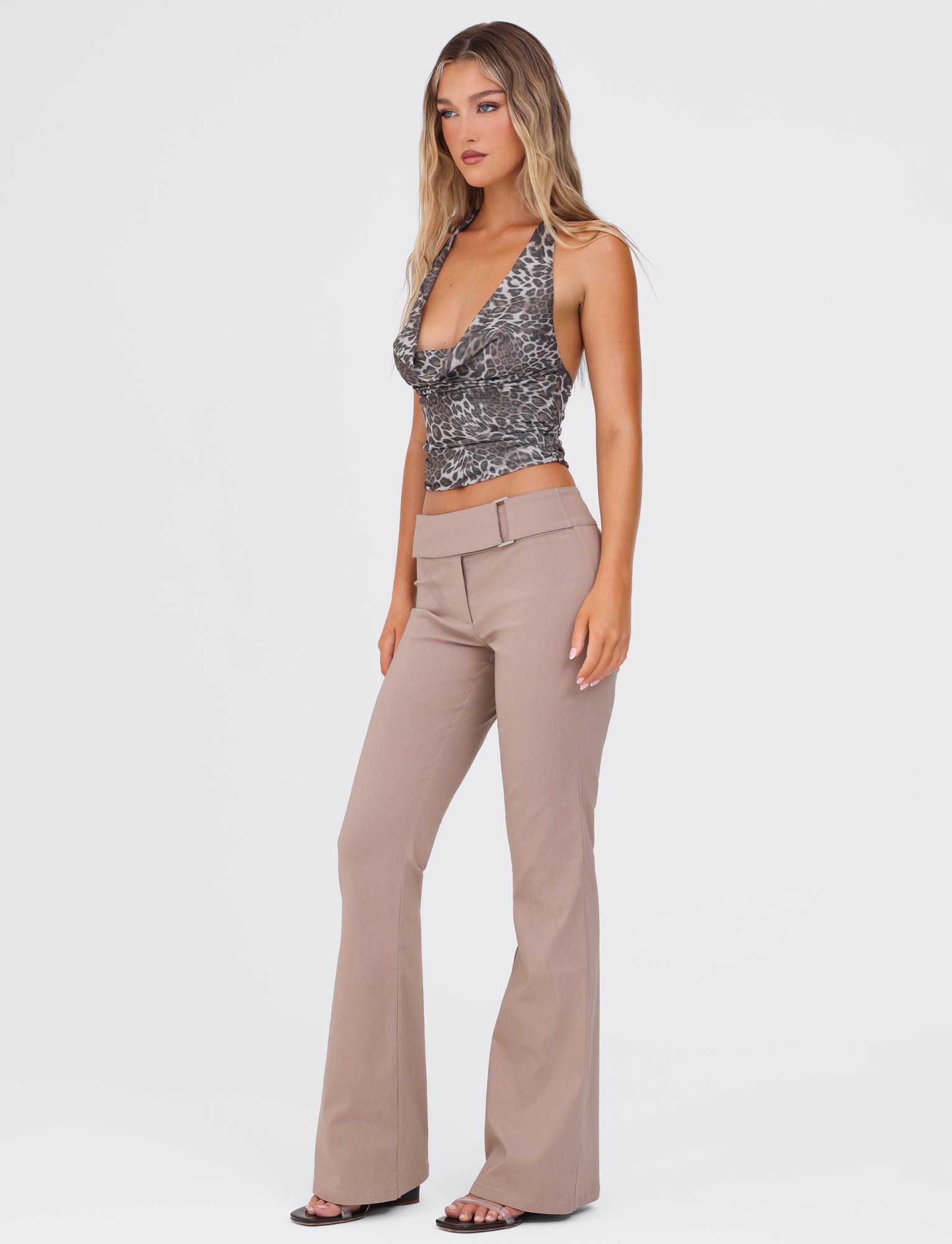 Vesper Pant - Brown & Tan Casual Trousers for Men | Comfortable Stretch Pants for Work, Travel & Everyday Wear
