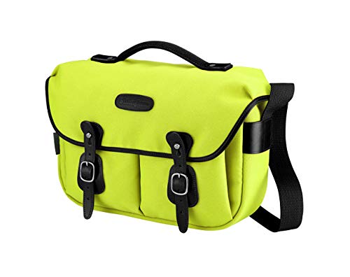 Neon Yellow Canvas / Black Leather