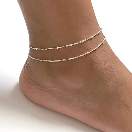 Anklet-layered satellite beads