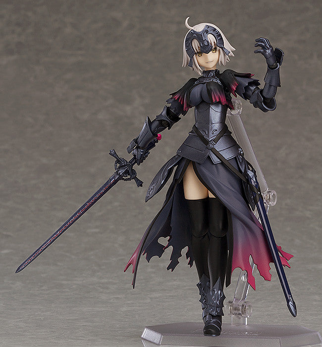 Fate/Grand Order Figma #390 Avenger Jeanne d'Arc (Alter) Action Figure - Collectible Anime Character Model for Display & Cosplay