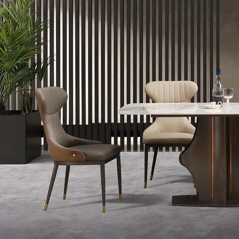 Mid Century Modern Kitchen Chair - Stylish Retro Dining Chairs for Home & Restaurant - Perfect for Breakfast Nook, Dining Room, and Cafe Decor