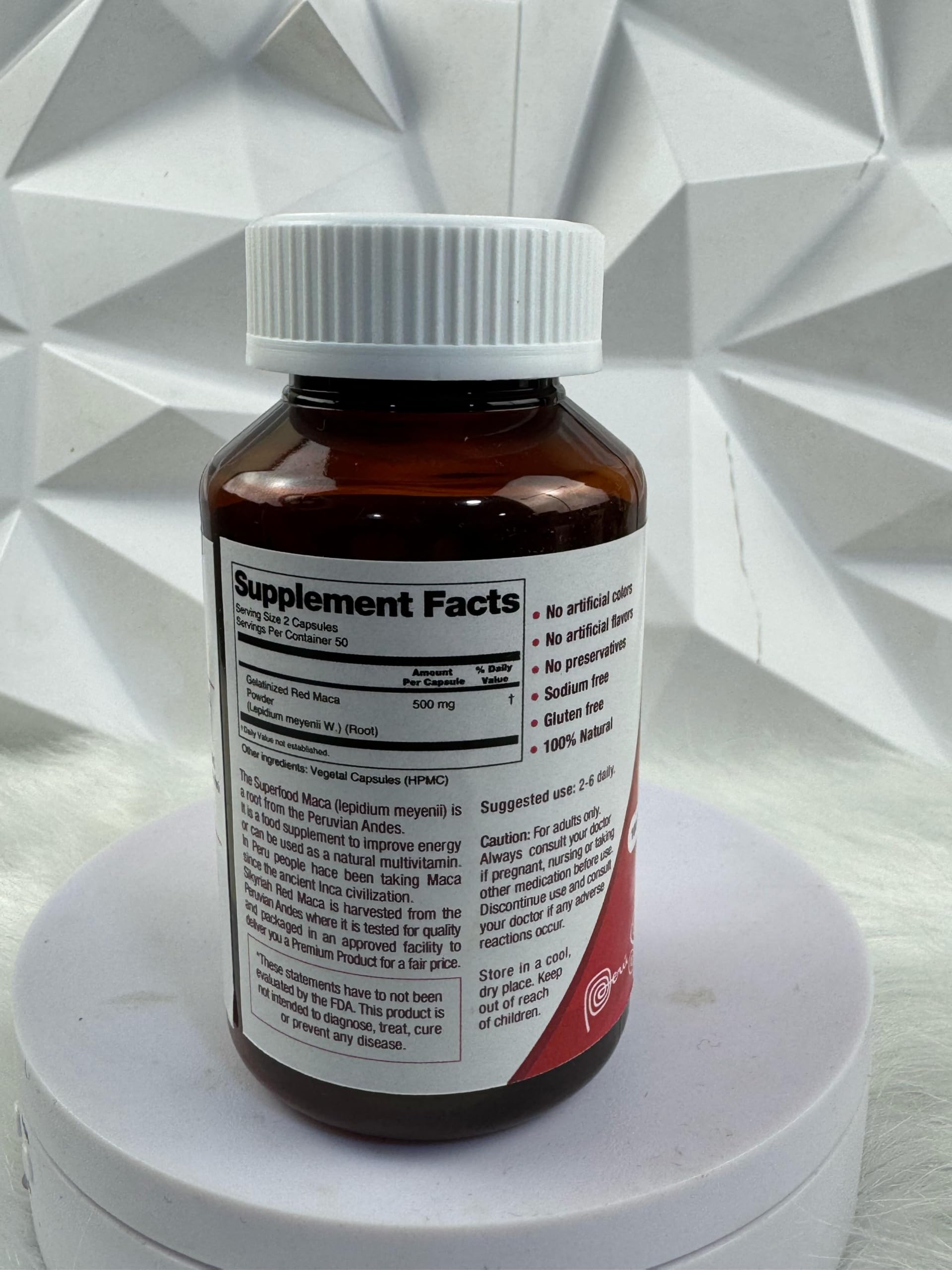 Premium Organic Red Maca Root Extract Capsules 3000mg | 100% Natural Female Hormone Balance Supplement | Energy Booster & Vitality Support for Women | 100 Vegan Capsules | Perfect for Menopause Relief, Fertility Support & Daily Wellness Routine