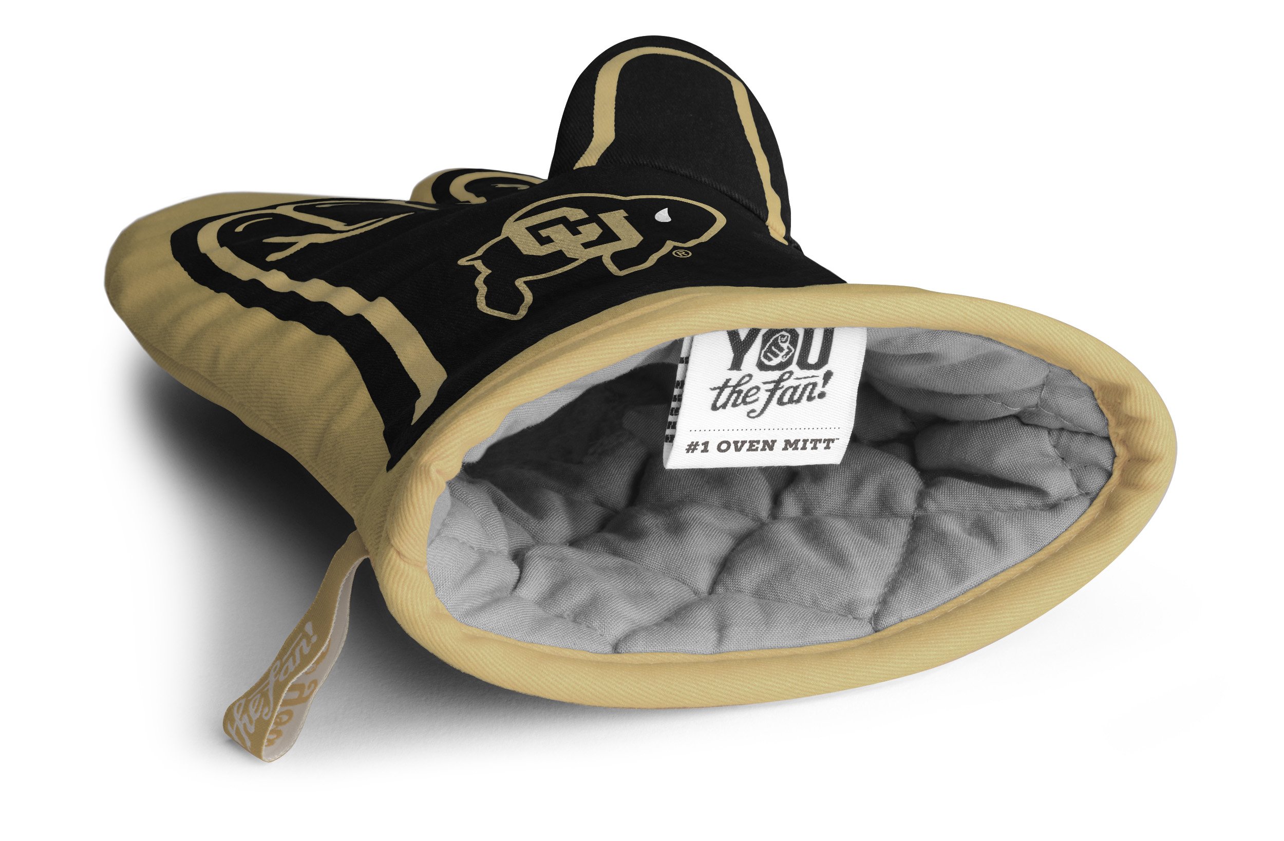 YouTheFan NCAA #1 Heat Resistant Oven Mitt - Perfect for Baking, Grilling, and Kitchen Safety - Officially Licensed College Team Design