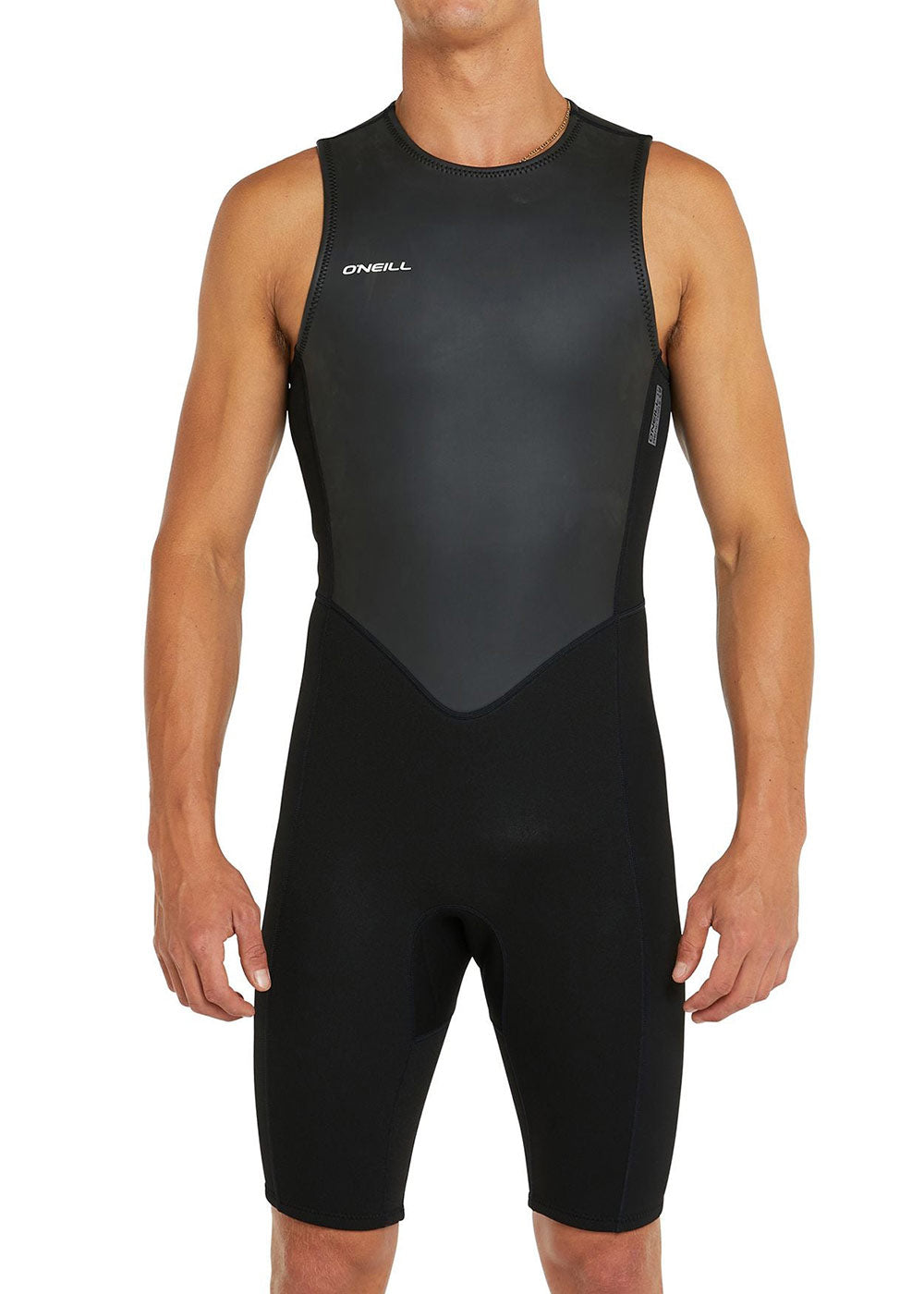O'Neill Men's Reactor II 2mm Back Zip Short John Wetsuit for Surfing, Diving & Water Sports - Premium Neoprene Swimwear for Warm Water Activities