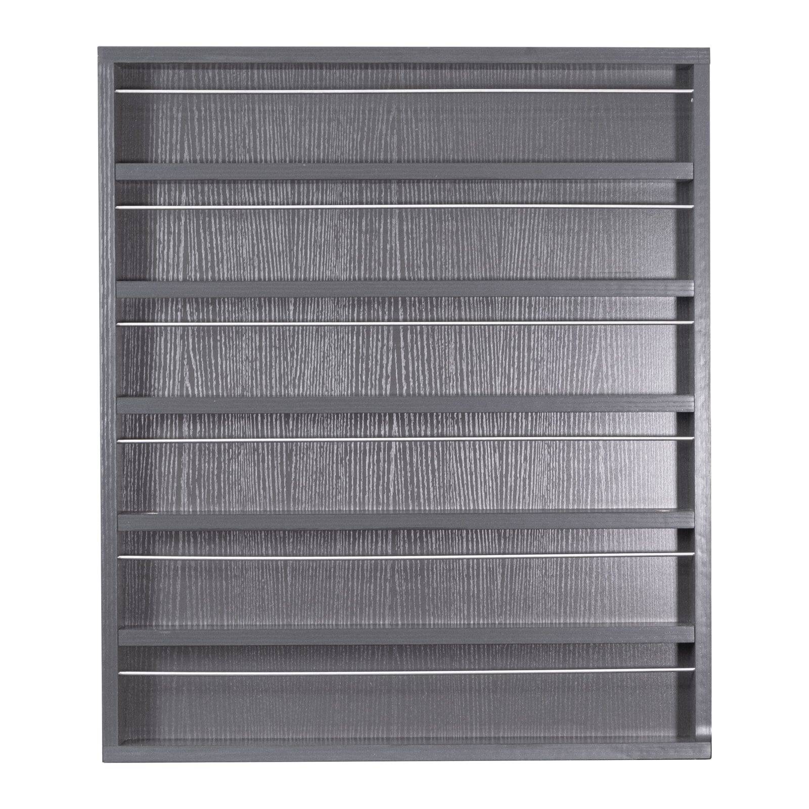 Alera Nail Polish Rack - 12 Tier Wall Mounted Organizer for Salon & Home Storage - Perfect for Nail Artists & DIY Enthusiasts