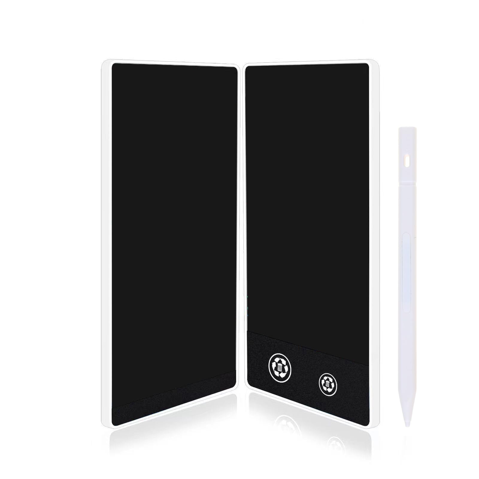 6.5 Inch LCD Writing Tablet - Double Sided Digital Drawing Pad with Stylus, Electronic Handwriting Board for Kids & Adults - Perfect for Notes, Sketches & Office Work