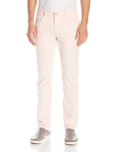 Hudson Jeans Men's Blake Slim Straight Fit Twill Pants for Casual & Business Wear | Comfortable Stretch Denim Trousers for Office, Travel & Everyday Outfits