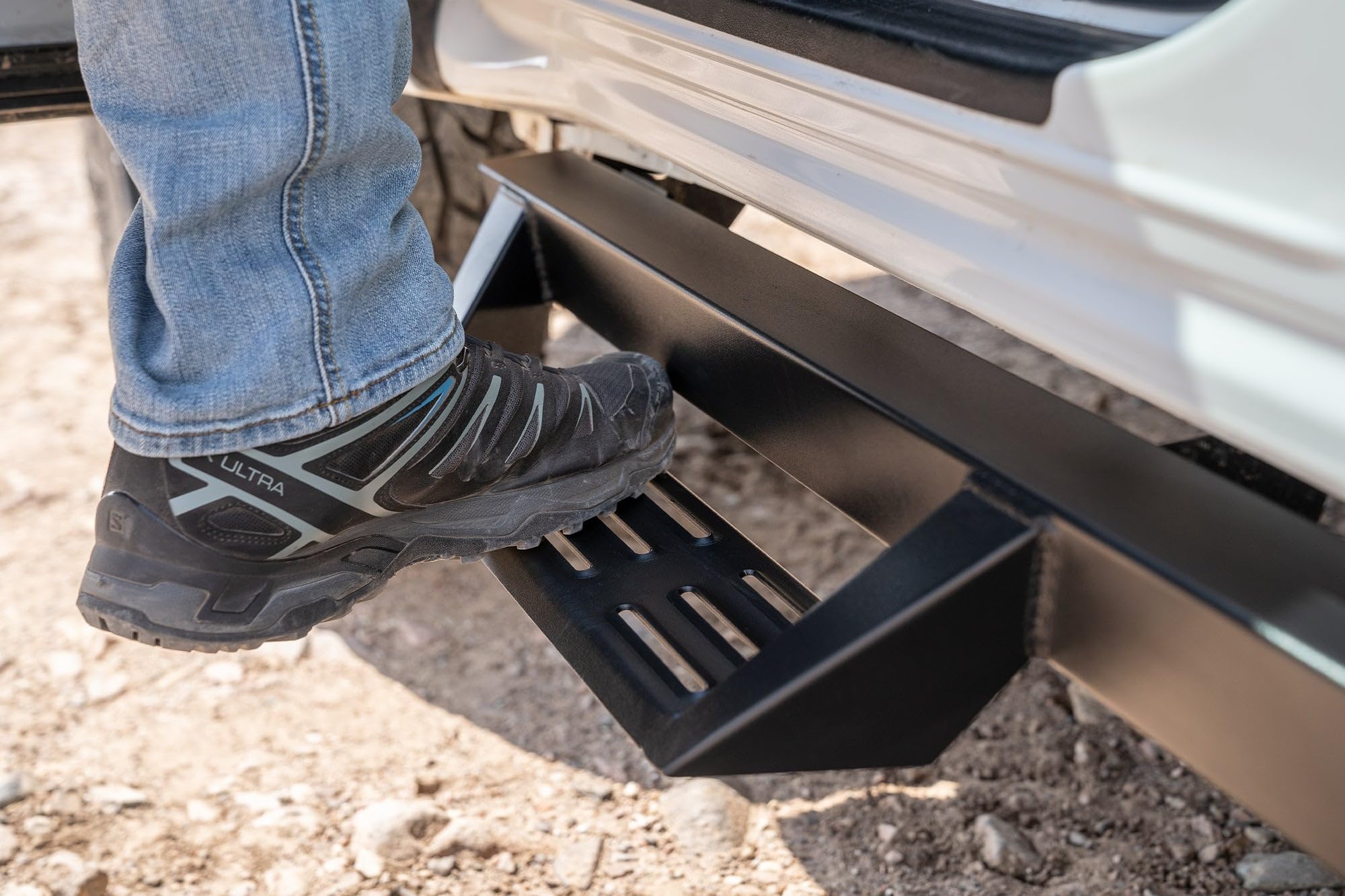 Raptor Series Magnum RT Gen 2 Drop Steps Running Boards - Black for 2007-2021 Toyota Tundra CrewMax Cab 4 Full Door | Heavy Duty Side Steps for Off-Road & Truck Accessories Upgrade