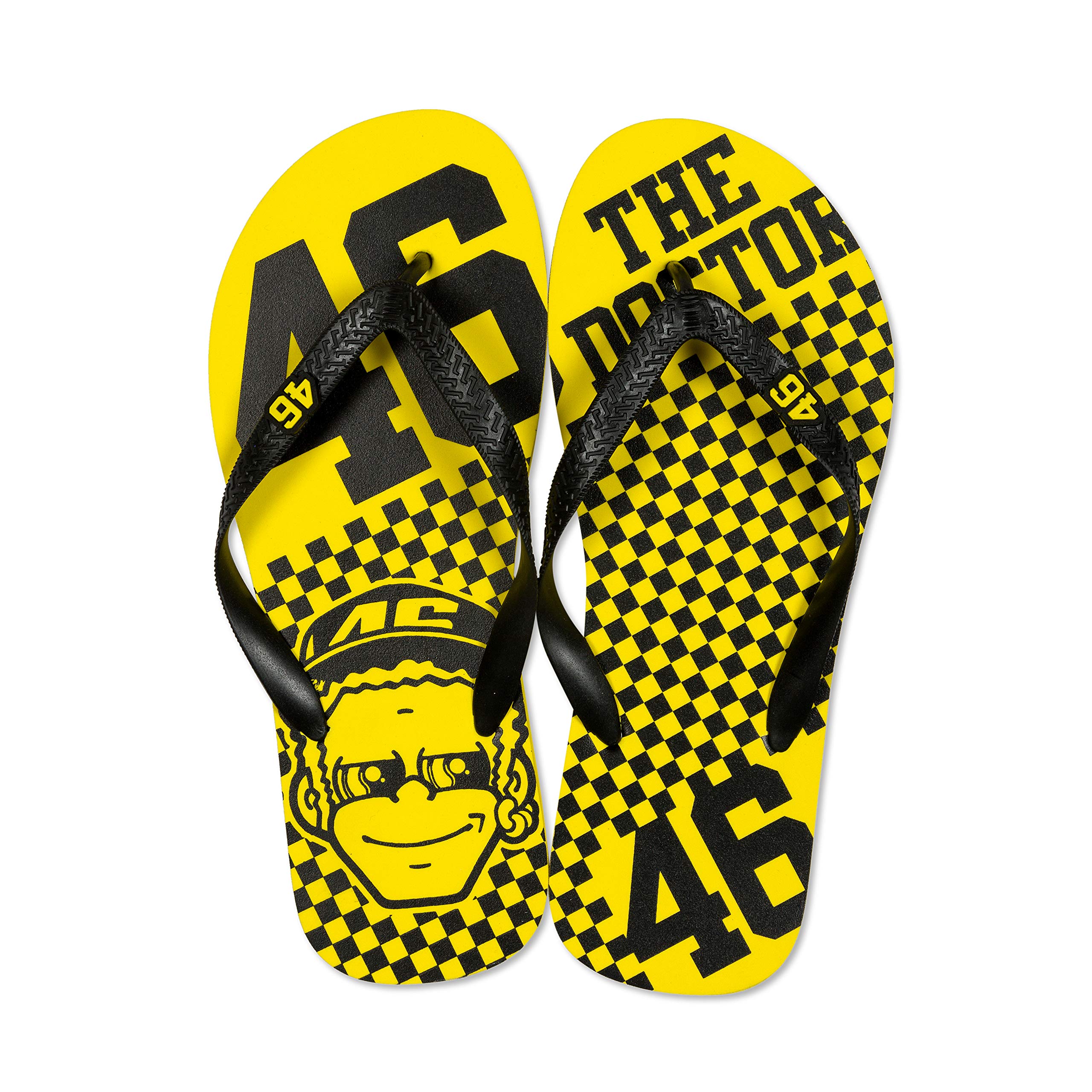 Valentino Rossi VR46 Classic Collection Unisex Sandals - Comfortable & Stylish for Men & Women - Perfect for Casual Wear, Beach & Summer Outfits