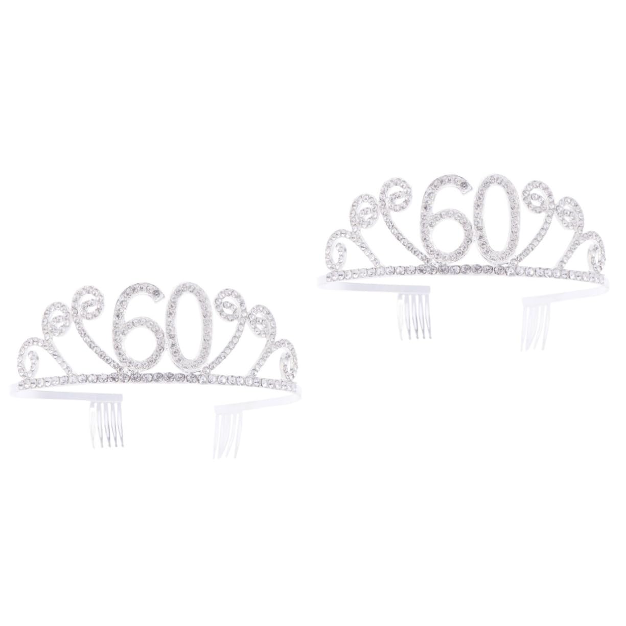 FOMIYES Rhinestone Hair Accessories - Bridal Crown for Women, Birthday & Wedding