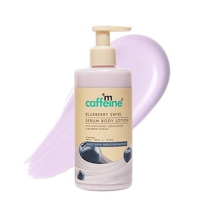 Blueberry Swirl Serum Body Lotion for Dry Skin - Lightweight Moisturizer for Women & Men | Non-Greasy, Non-Sticky Hydration | Perfect for Winter Care & Daily Skincare Routine