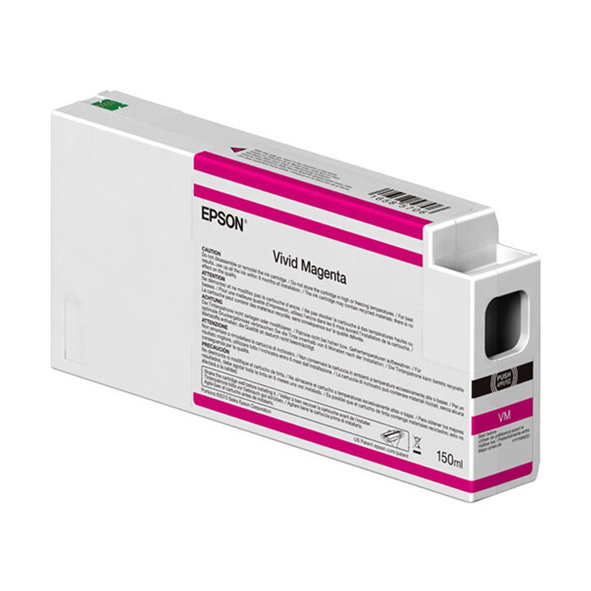 Epson T54V300 Ultrachrome HD Ink Cartridge 150ml - Vivid Magenta for P6000/P7000/P8000/P9000 Printers | High-Quality Photo & Graphic Printing for Professional Studios & Home Offices