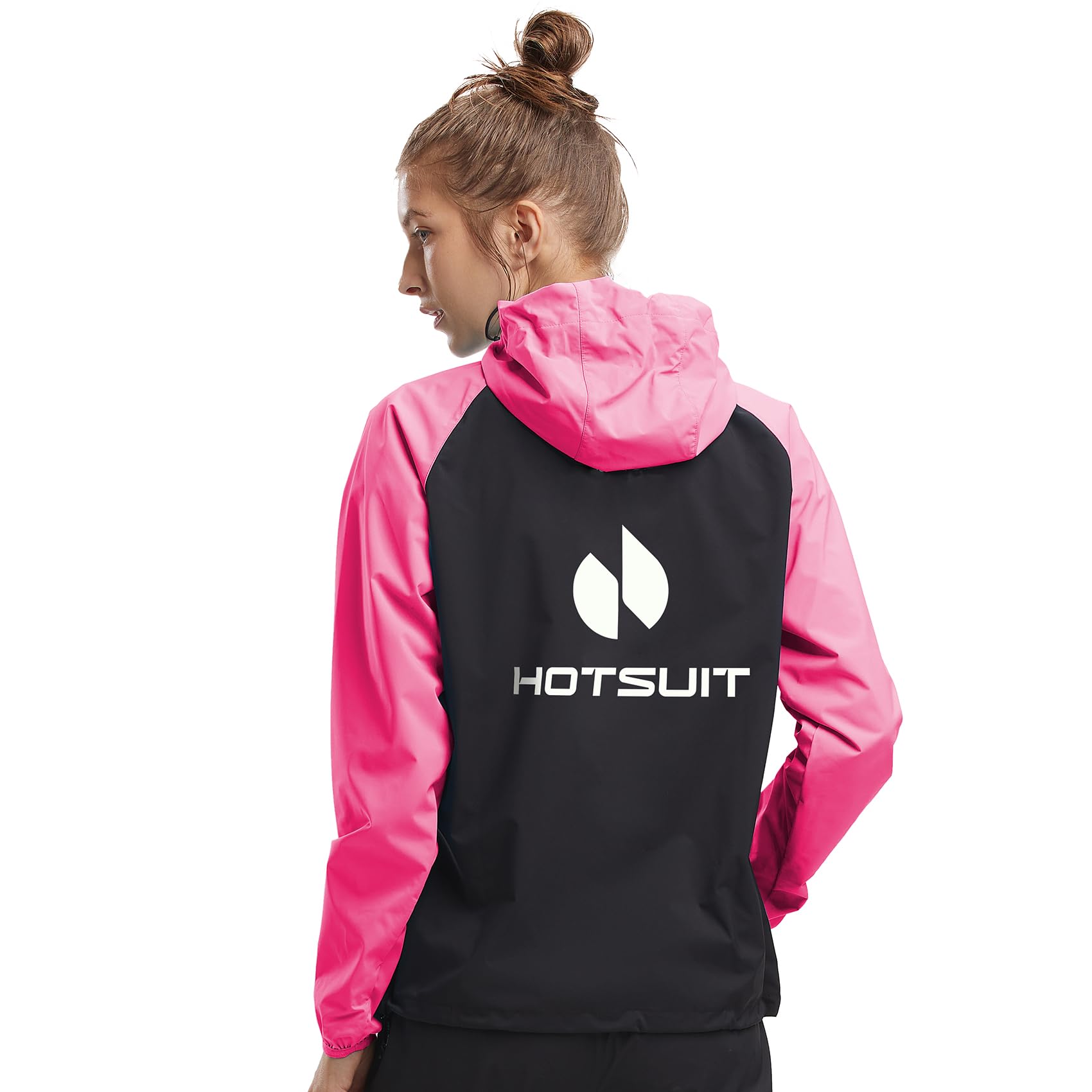 HOTSUIT Women's Sauna Suit for Weight Loss & Sweat Workout - Gym, Boxing, Running & Fitness Training - Breathable & Comfortable Sweat Jacket for Women