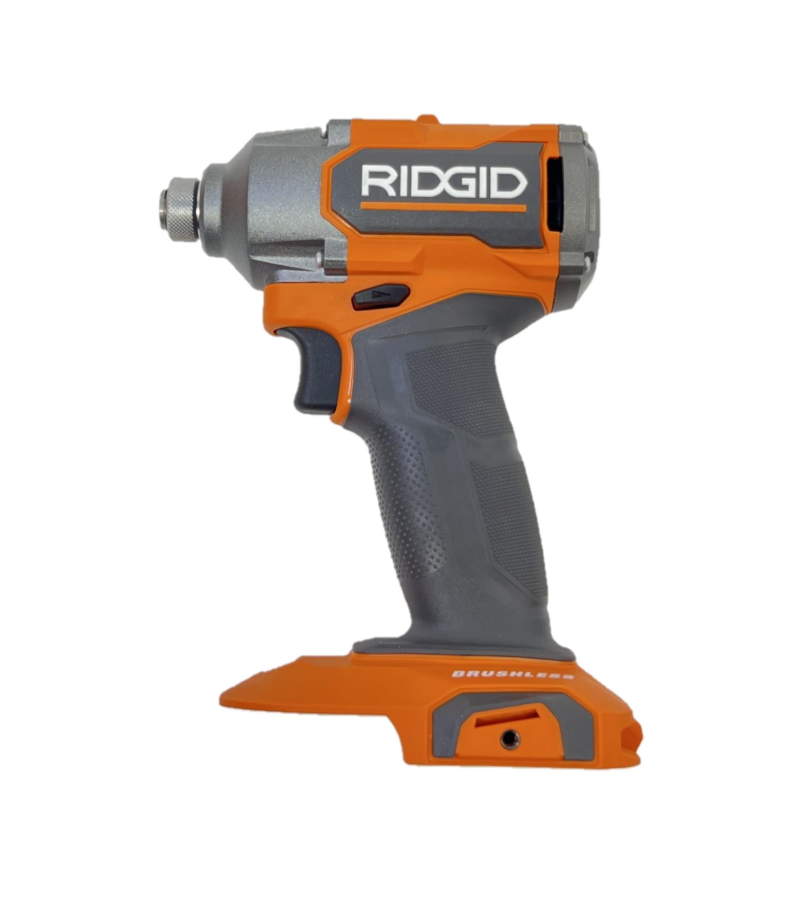 RIDGID 18V Brushless Cordless 1/4 Inch Impact Driver (Tool Only) - High Torque Power Tool for DIY Projects, Construction & Automotive Repairs - Bulk Packaged in Orange