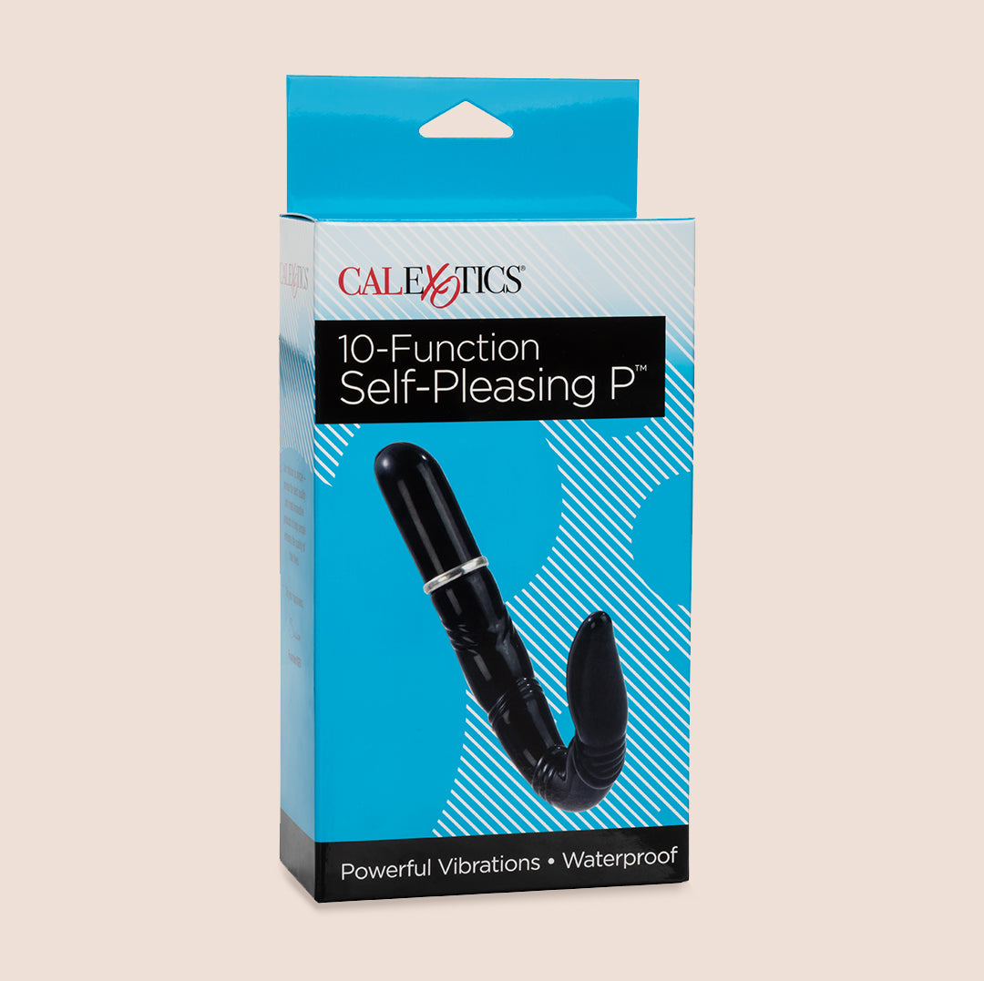 CalExotics 10-Speed Prostate Massager for Men - Powerful G-Spot Stimulator & Anal Vibrator - Perfect for Solo Play, Couples Use & Stress Relief
