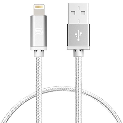 MFi Certified iPhone Charger Lightning Cable - Durable Braided USB Cord for iPhone 14/13/12/11/XS/X/8/7, iPad & iPod | Fast Charging & Data Sync | Perfect for Home, Office & Travel Use