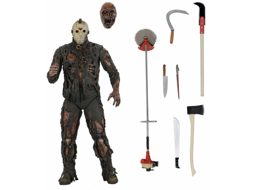 Friday the 13th Part VII Ultimate Jason (The New Blood) Action Figure - Horror Movie Collectible for Fans & Halloween Decor