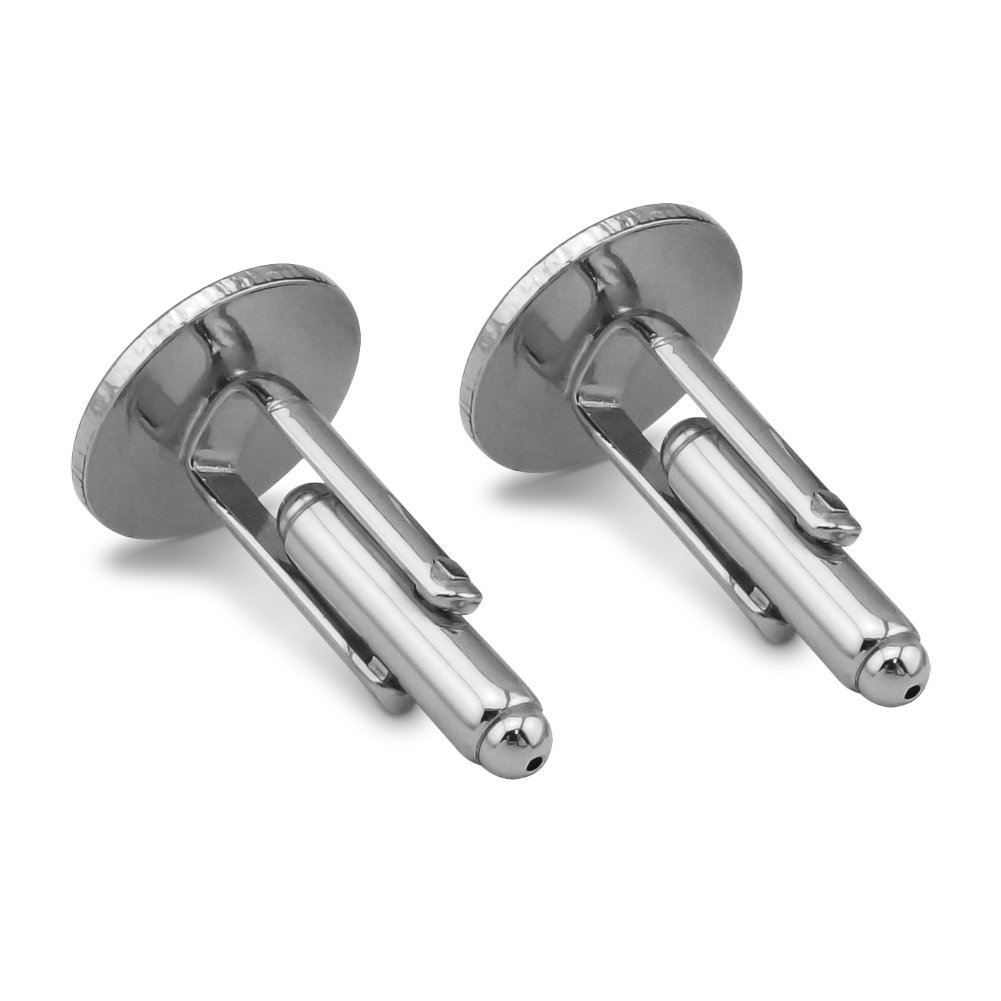 Funny Chicken Egg Cufflinks Set - Silver Tone Humorous Novelty Jewelry for Men | Perfect for Gag Gifts, Costume Parties & Unique Fashion Accessories