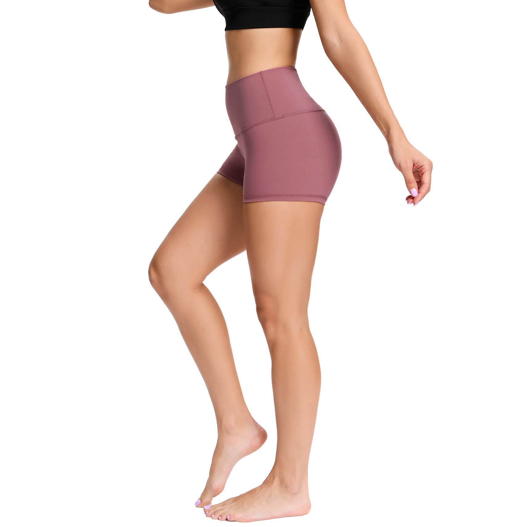 LXNMGO High Waist Yoga Shorts for Women - 2