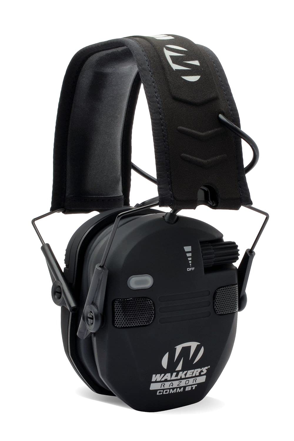Walker's Razor Quad Electronic Muffs - 4 Microphone 360° Sound Capture for Shooting, Hunting & Range Safety Ear Protection