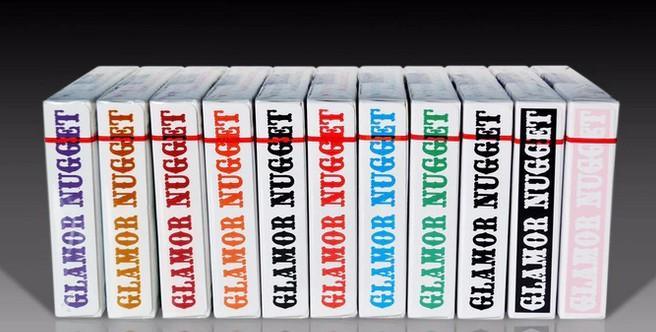 Premium Glamor Nugget Playing Cards - Elegant & Durable Poker Deck for Magic Tricks, Card Games, and Casino Nights | Perfect for Parties, Family Gatherings, and Professional Performances