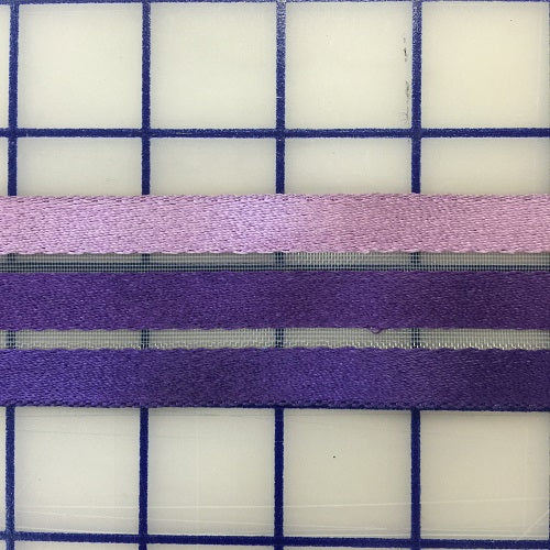 1.5 Inch Ombre Purple Horsehair Ribbon for DIY Crafts, Gift Wrapping, and Hair Accessories