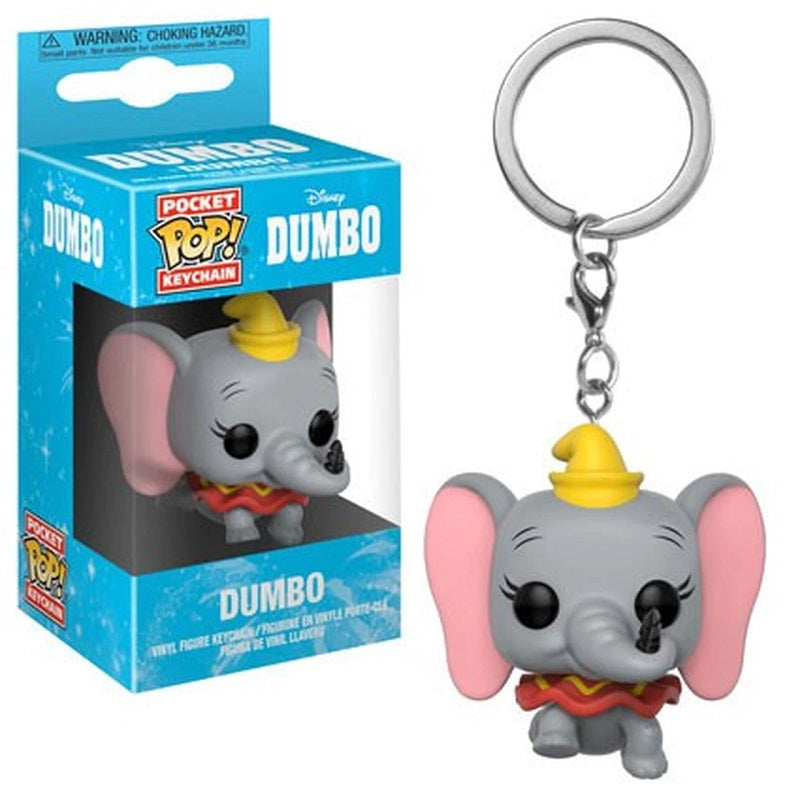 Disney Dumbo Pocket Pop! Vinyl Keychain - Cute Collectible for Bags, Backpacks & Gifts | Officially Licensed Disney Merchandise