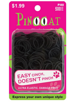 PINCCAT #P140 Rubber Bands 500 Count - Heavy Duty Elastic Bands for Office, School, Crafts & Home Organization