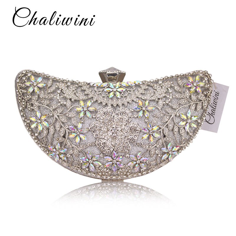 Elegant Women's Classic Clutch Evening Bag for Parties, Weddings & Formal Events - Stylish Handheld Purse for Night Out