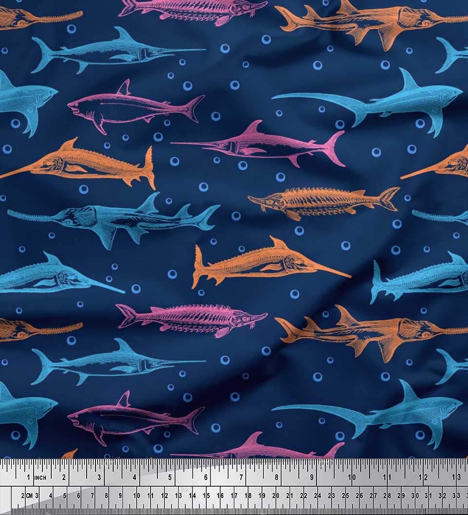 Soimoi Viscose Chiffon Fabric - 42