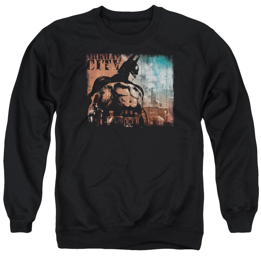 Arkham City Knockout Unisex Crewneck Sweatshirt | Comfortable Cotton Pullover for Men & Women | Perfect for Gaming, Cosplay & Casual Wear