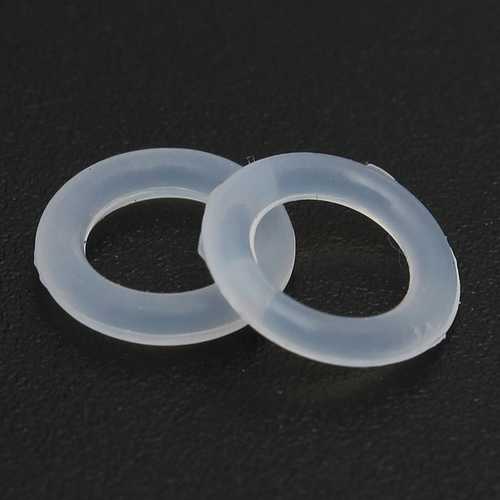 150pcs White O-Ring Keycap Dampeners for Cherry MX Mechanical Keyboard - Reduce Noise for Quiet Typing in Office/Gaming Setup