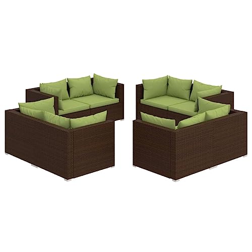 Brown and Green