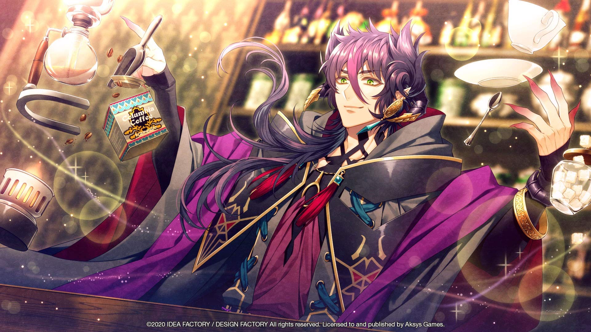 Café Enchanté - Nintendo Switch Game | Fantasy Romance Visual Novel | Perfect for Anime & Otome Fans | Great for Relaxing Evenings & Weekend Gaming