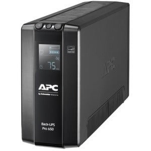 APC by Schneider Electric Back UPS Pro BR650MI 650VA Uninterruptible Power Supply (UPS) - Tower Design with AVR, 12-Hour Recharge, 230V AC Input/Output, 6 IEC C13 & 6 Battery/Surge Outlets - Ideal for Home Office, Gaming PC & Network Equipment Protection